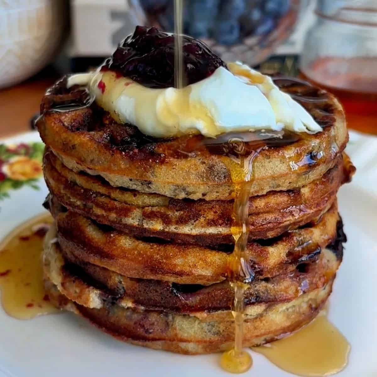 Make-Ahead Healthy Blueberry Waffles: Perfect for Busy Mornings